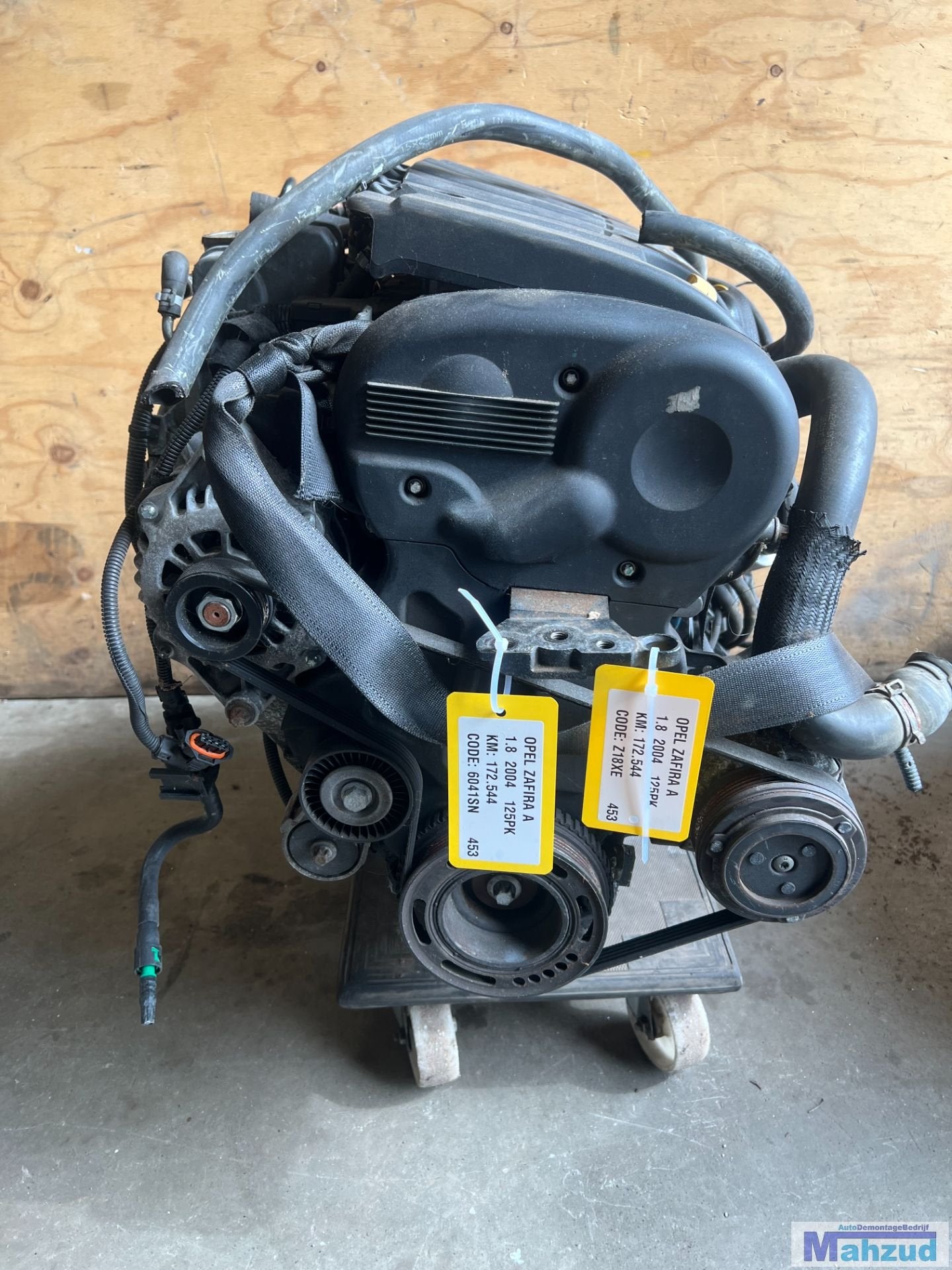 OPEL ZAFIRA A 1.8 16V Motorblok motor Z18XE, Gebruikt, Opel Automobile GmbH, Ophalen of Verzenden, Kontakt@opel-infoservice.de