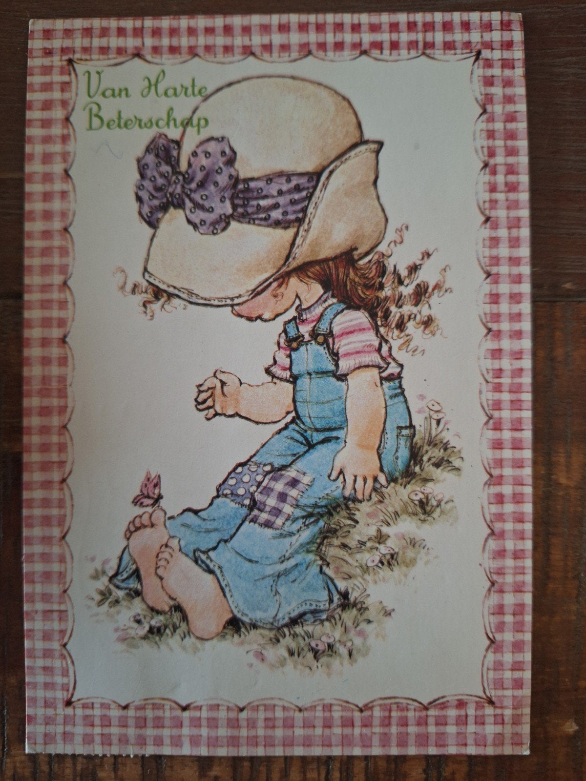 Vintage Ansichtkaart - Sarah Kay, Ophalen of Verzenden, Gelopen, Kinderen