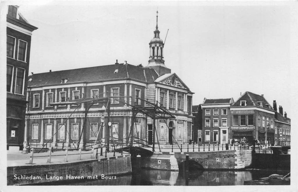 388-510-003 Schiedam Lange Haven, Verzenden, Voor 1920, Zuid-Holland