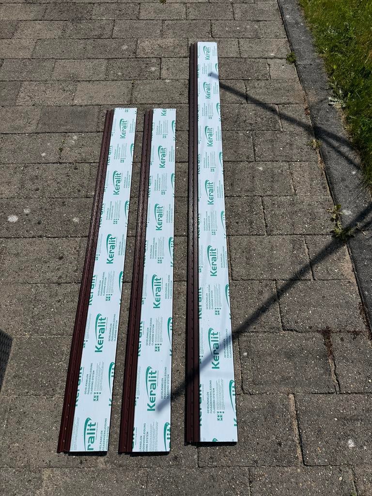 Keralit Mahonie 143, Doe-het-zelf en Verbouw, Hout en Planken, Ophalen, Minder dan 25 mm, Zo goed als nieuw, Plank