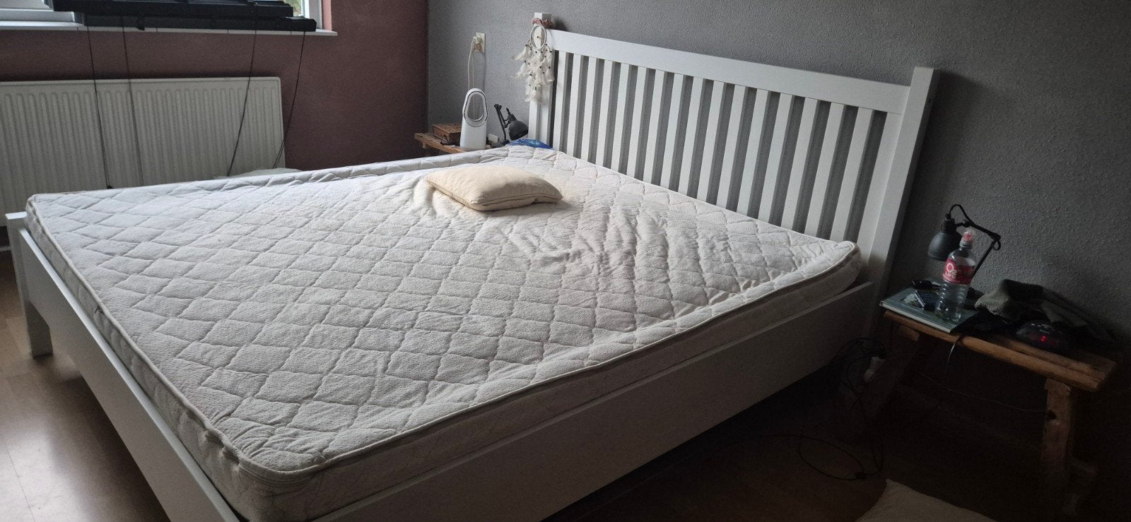 Waterbed Cascade, Ophalen, Gebruikt, Waterbed, Wit