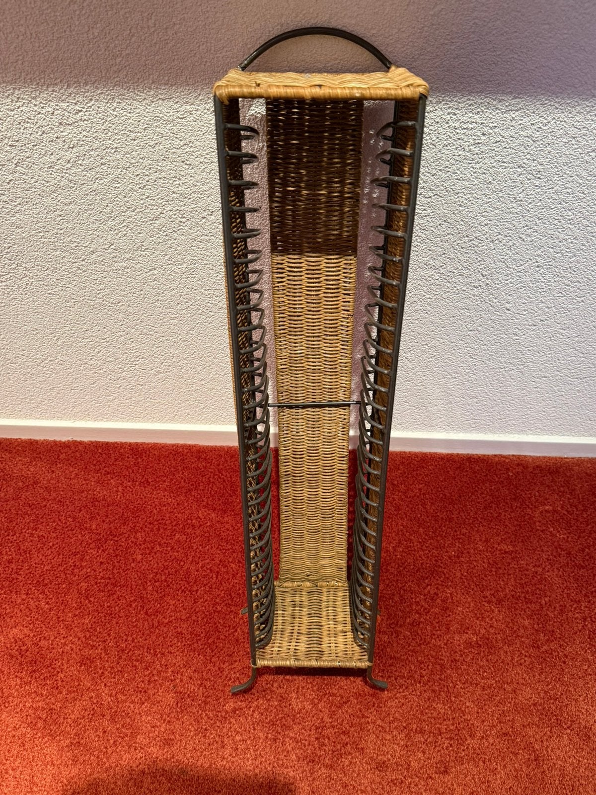 Vintage CD rek Totaal 72cm hoog., Ophalen, Zo goed als nieuw