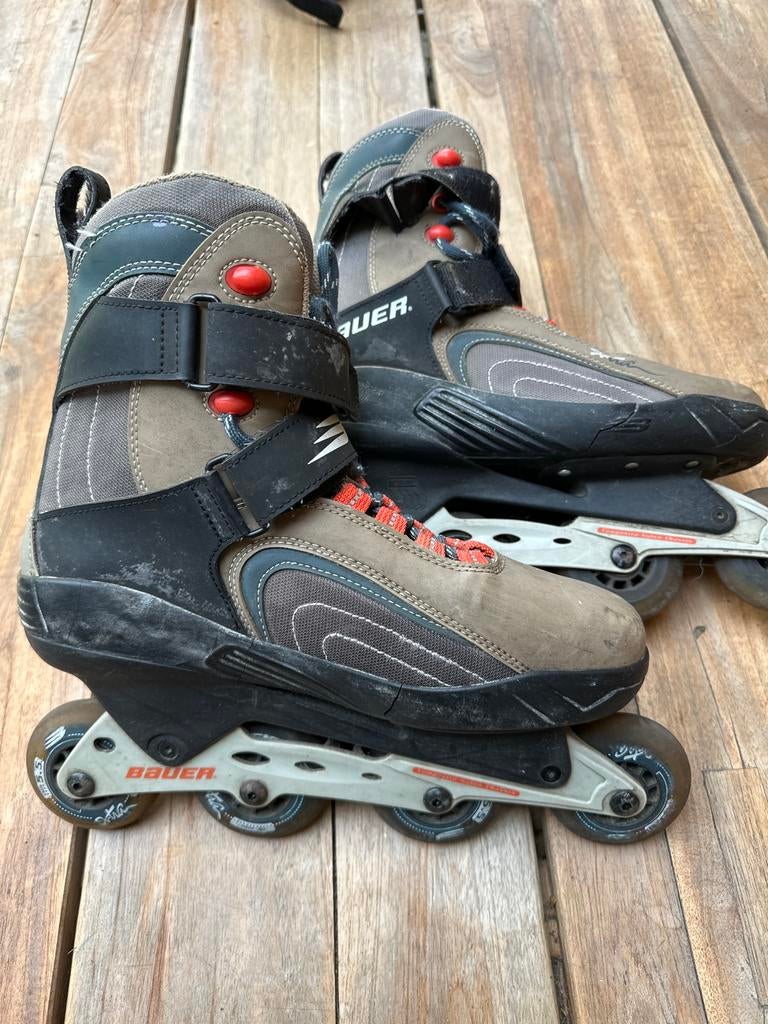 Bauer inline skates heren - Maat 44,5, Bauer, Heren, Ophalen of Verzenden, Zo goed als nieuw