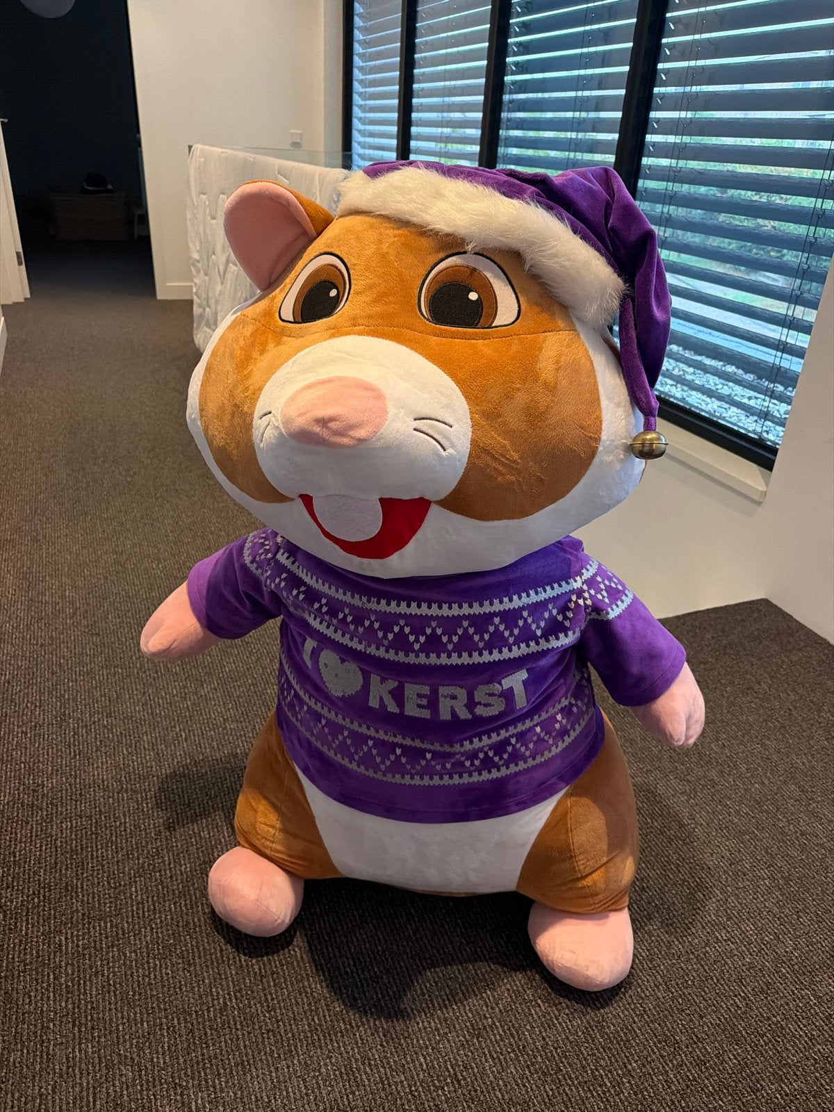 XL Hamster Knuffel AH, Kinderen en Baby's, Speelgoed | Knuffels en Pluche, Ophalen, Overige merken, Overige karakters, Hamster