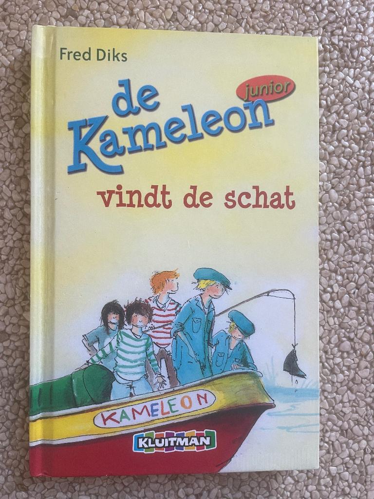 De kameleon vindt de schat - junior, Ophalen of Verzenden, Gelezen, Fred Diks, Fictie algemeen