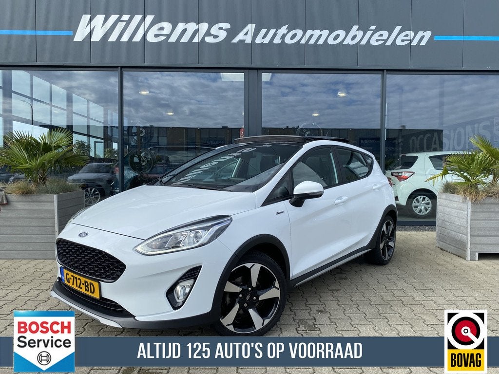Ford Fiesta 1.0 EcoBoost Active Panorama dak, Winterpakket &, Auto's, Ford, Voorwielaandrijving, 1141 kg, Gebruikt, Met garantie (alle)