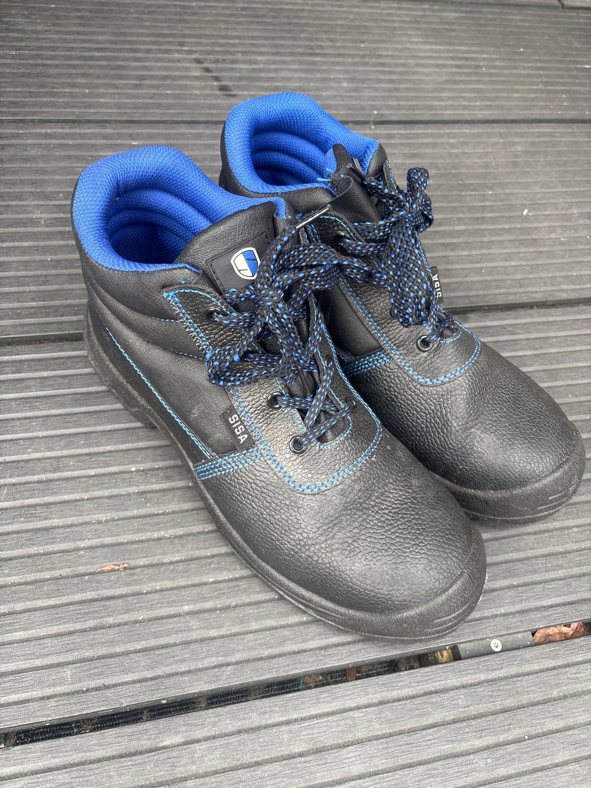Asis werkschoenen maat 45 met stalen neus en zool, Ophalen, Gebruikt, Heren, Schoenen