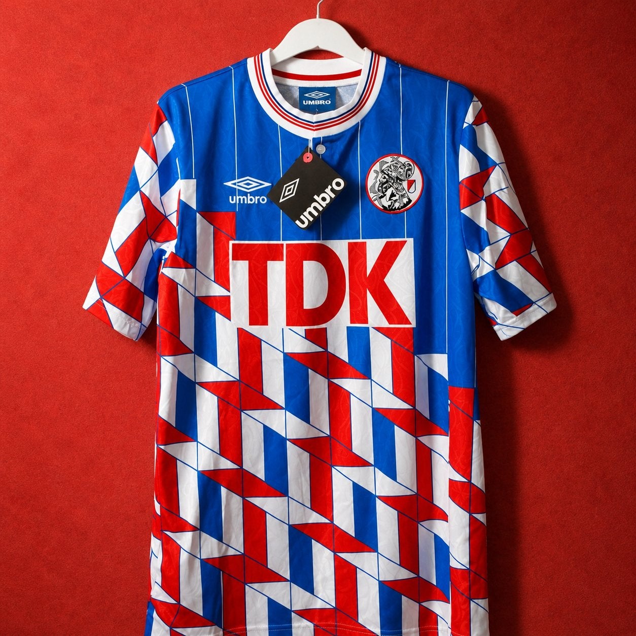 Ajax Retro Uitshirt 1989/90 Umbro TDK L XL Nieuw, Voetbal, Verzenden, Blauw, Maat 56/58 (XL)