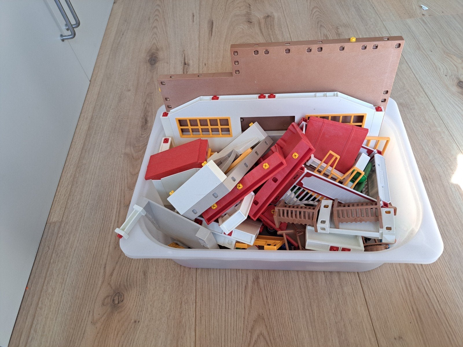 playmobil manege, Ophalen of Verzenden, Gebruikt, Losse onderdelen, Gebouw