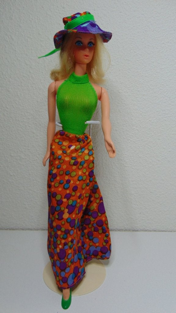 Prachtige Walk Lively Barbie 1972-1973, Verzenden, Gebruikt, Pop