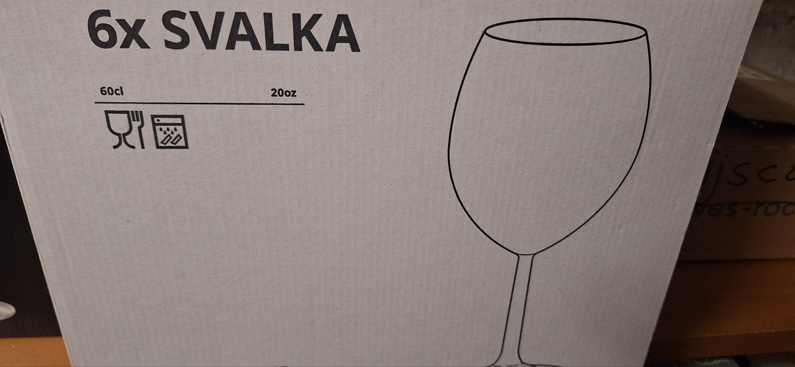 wijnglazen ikea 60cl, Ophalen