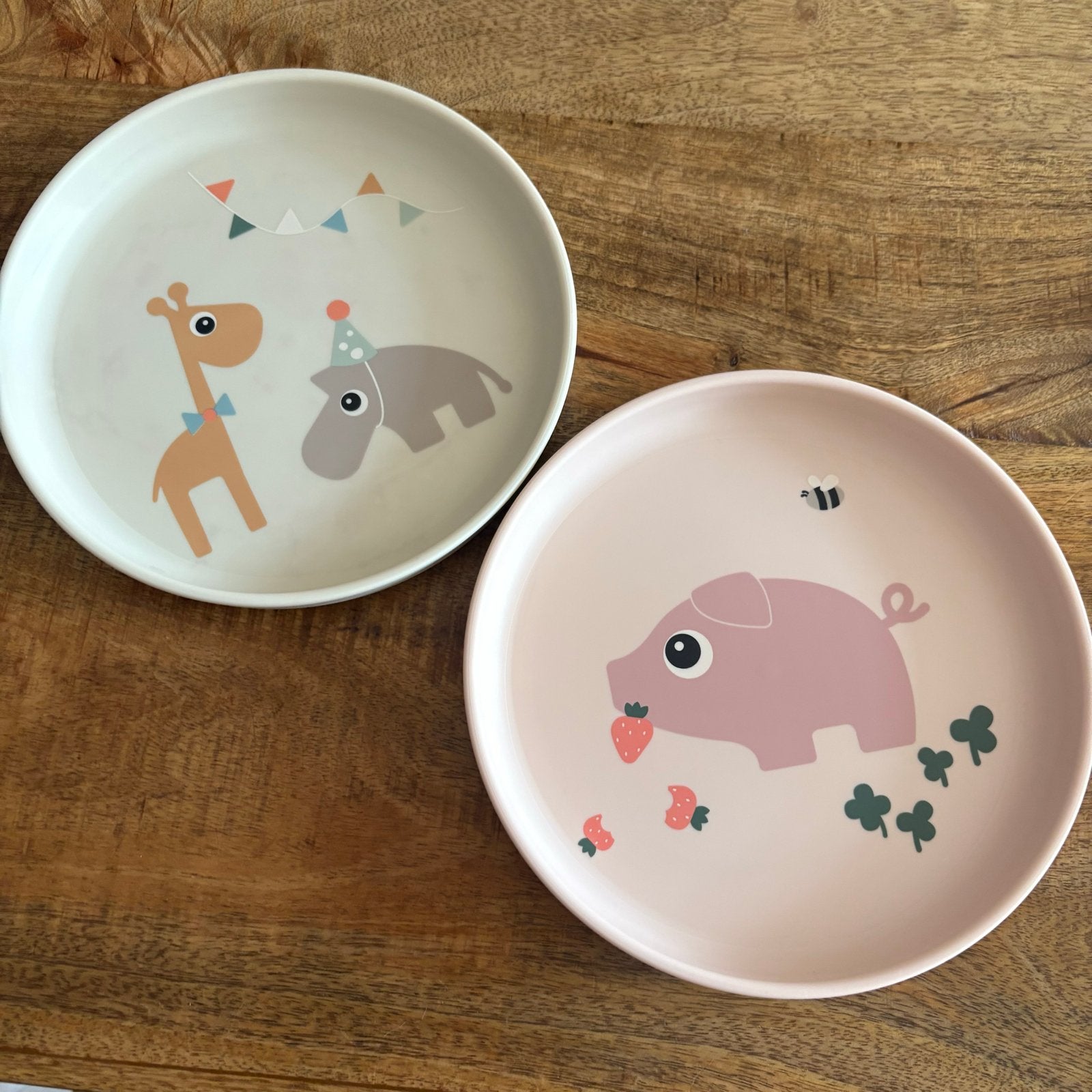 Done by Deer kinderborden set (2 stuks), Ophalen, Zo goed als nieuw