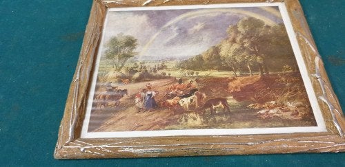 schilderij prent regenboog, Ophalen of Verzenden, 'T Olde Gre-j, Info@toldegrej.nl, Endepoelstraat 20f Didam