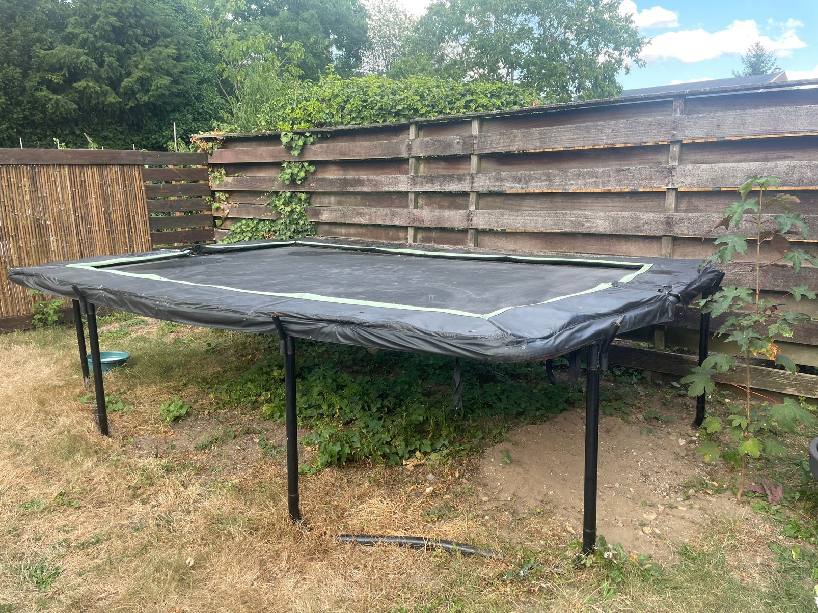 Trampoline, Ophalen, Gebruikt