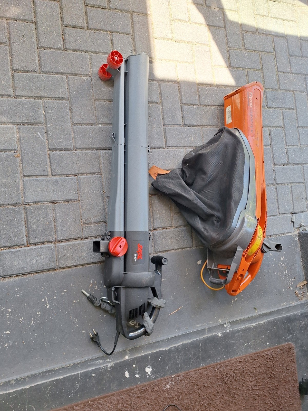 Bladblazer en bladzuiger met versnipperfunctie, Flymo, Skil, Gebruikt, Ophalen of Verzenden, Elektrisch