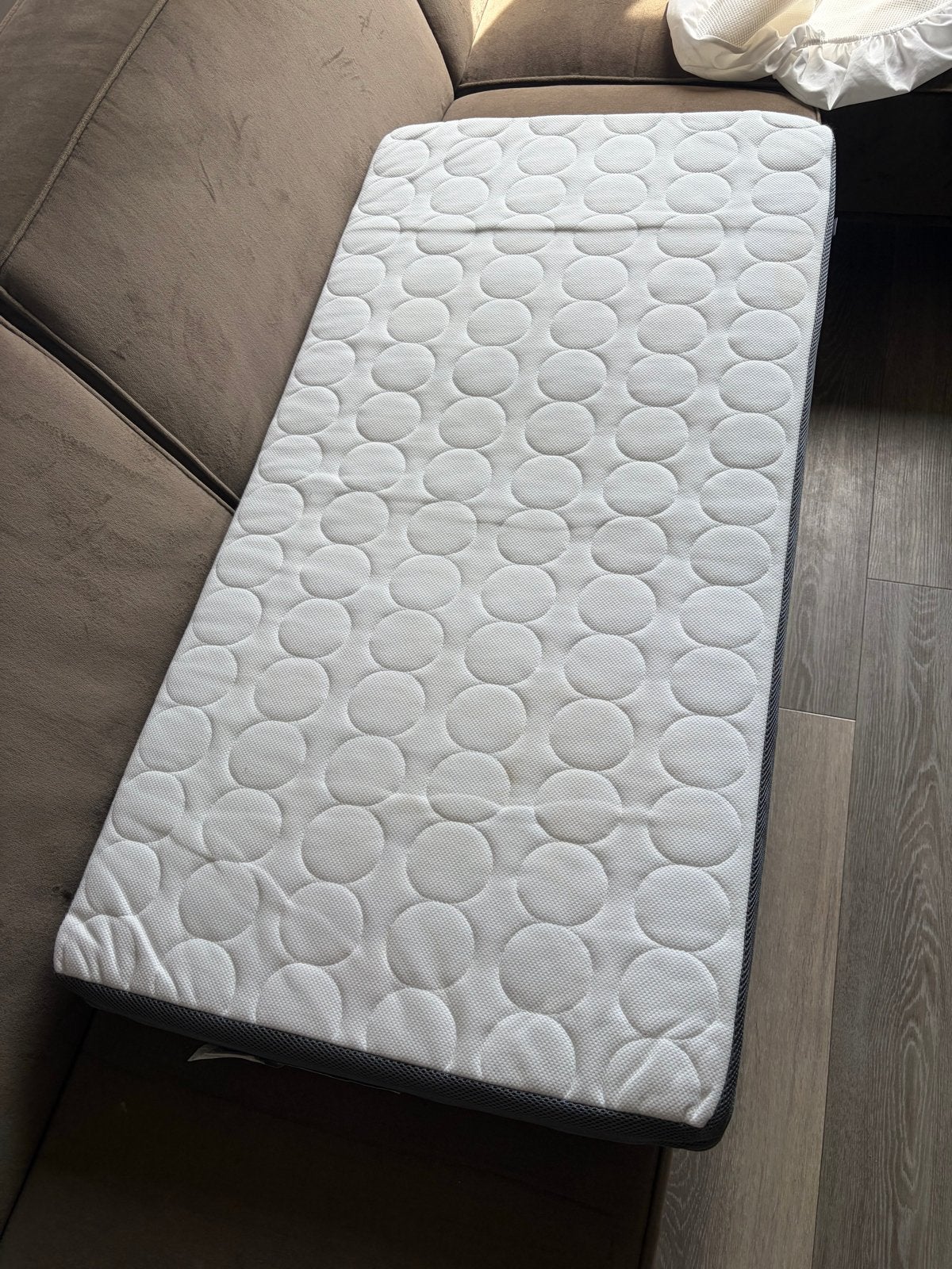 Matras voor babybedje - 60x120 cm, Ophalen, 190 cm of minder, Zo goed als nieuw, Matras