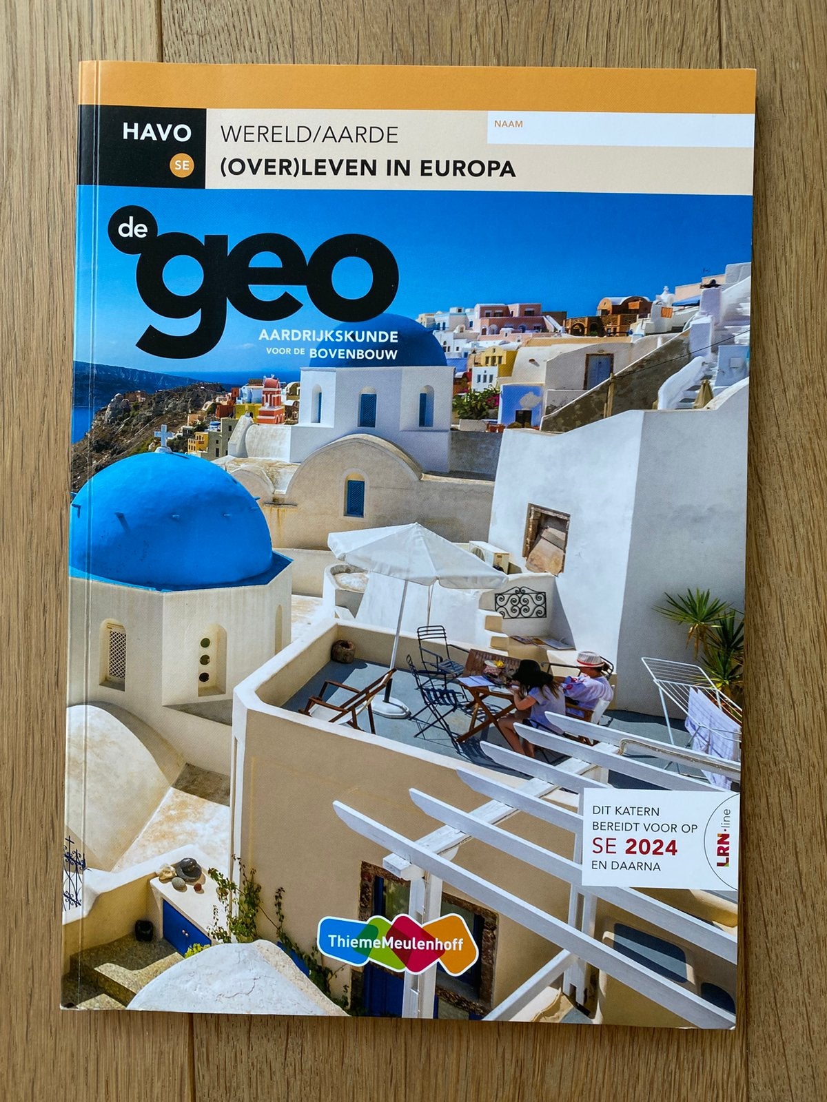 Aardrijkskunde boek GEO HAVO (over) leven in Europa, Gelezen, Ophalen of Verzenden, Aardrijkskunde, HAVO