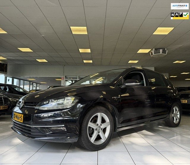 Volkswagen Golf 7.5 1.0 TSI Comfortline Business R-Line/Appl, Zwart, Origineel Nederlands, Bedrijf, Golf