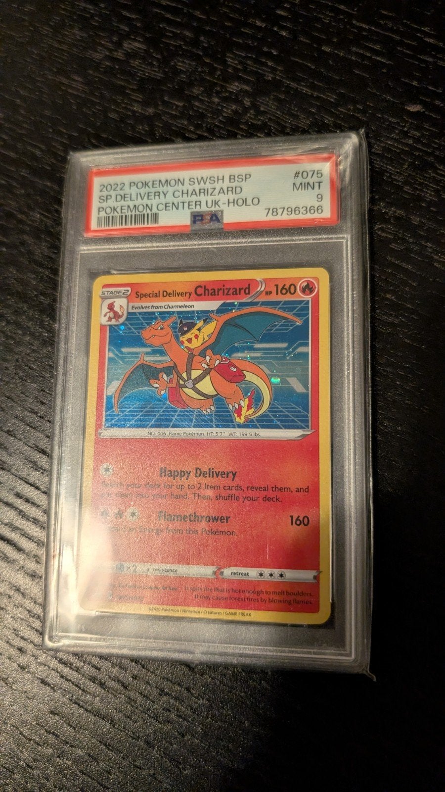 Pokémon Special Delivery Charizard PSA 9 Mint, Verzenden, Nieuw