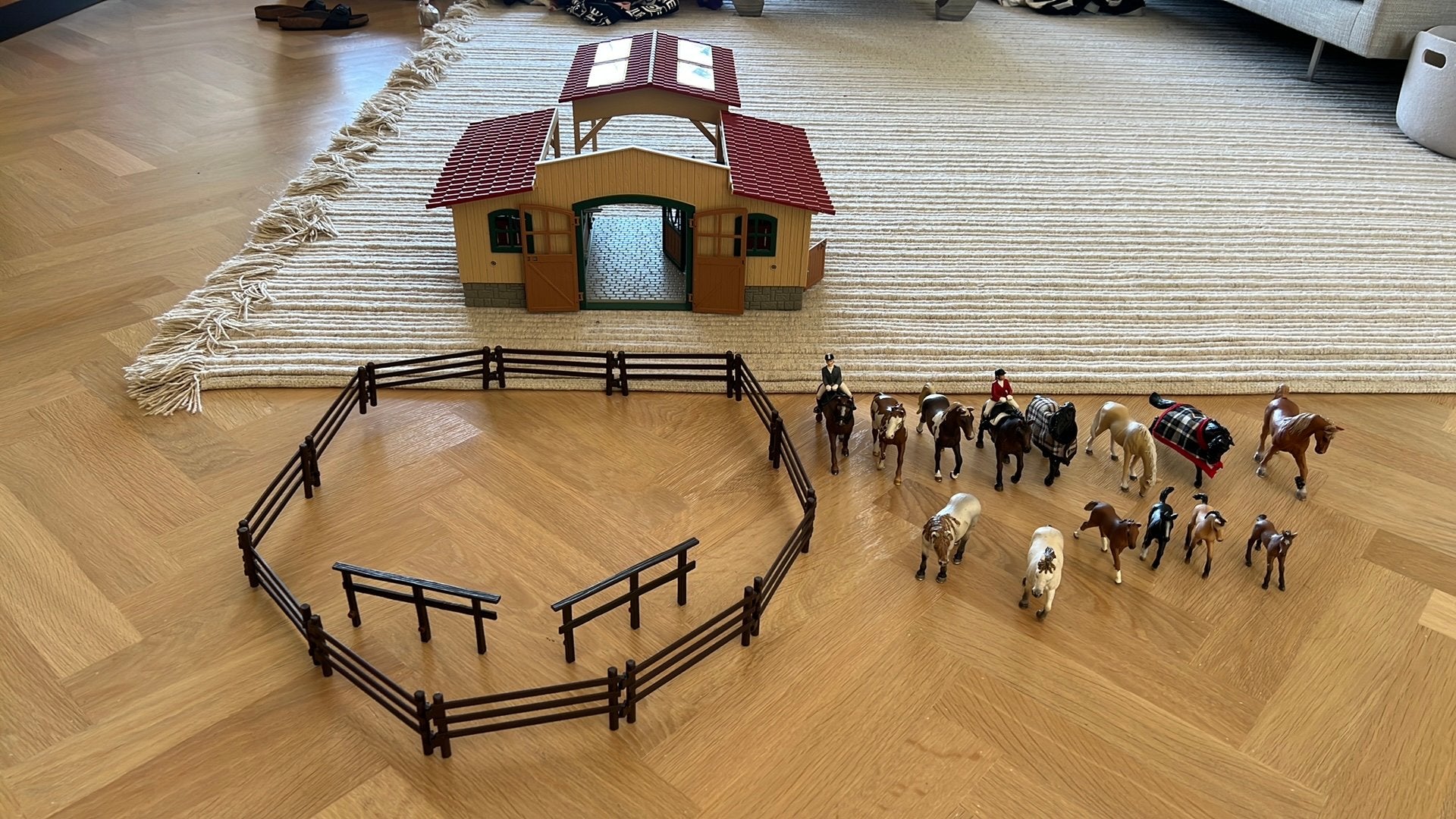 Complete Schleich manege met Schleich paarden, Eén persoon, Cadeaubon