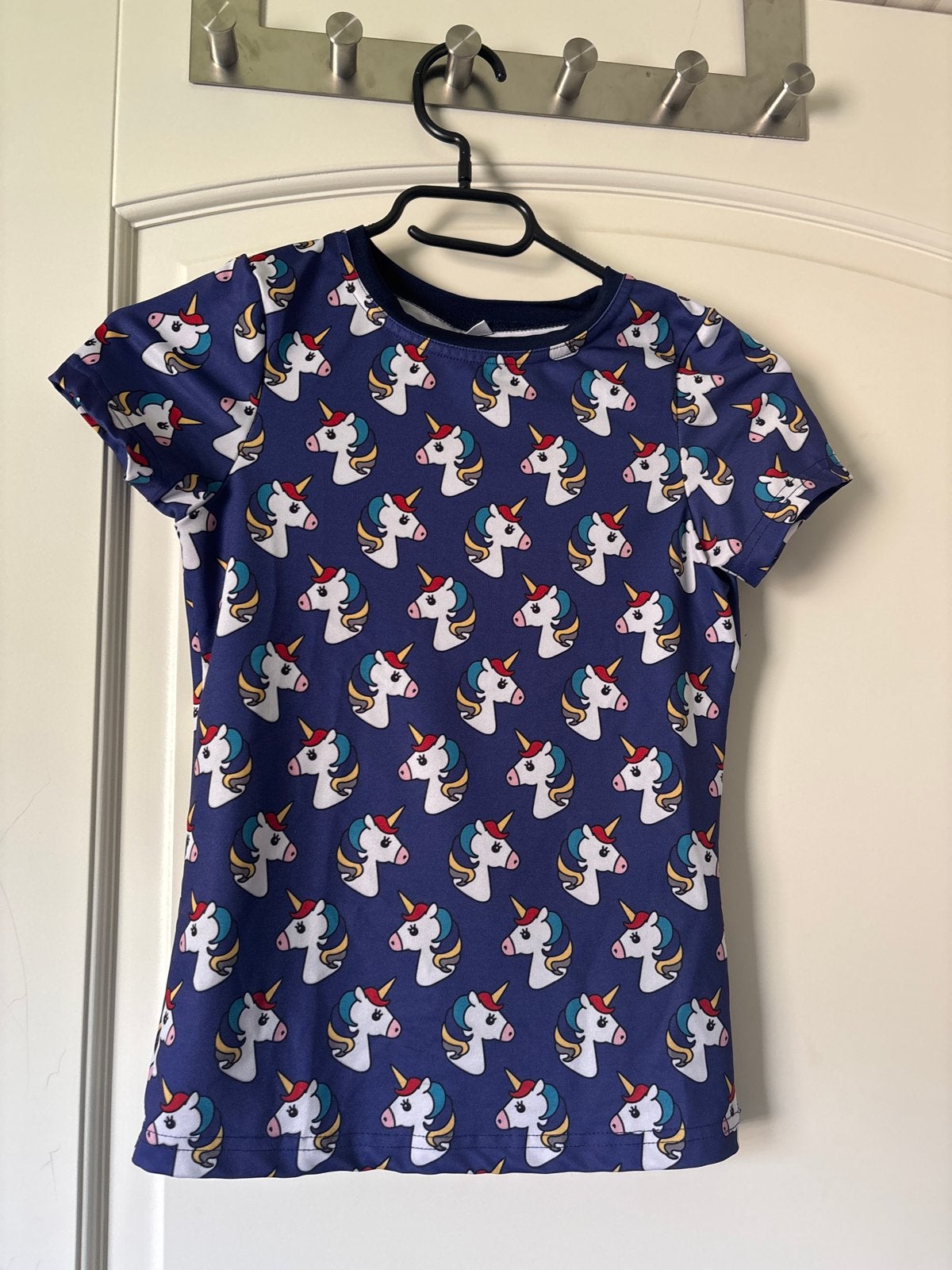Leuk T-shirt met eenhoorns, maat 128, Dieren en Toebehoren, Ophalen of Verzenden, Gebruikt