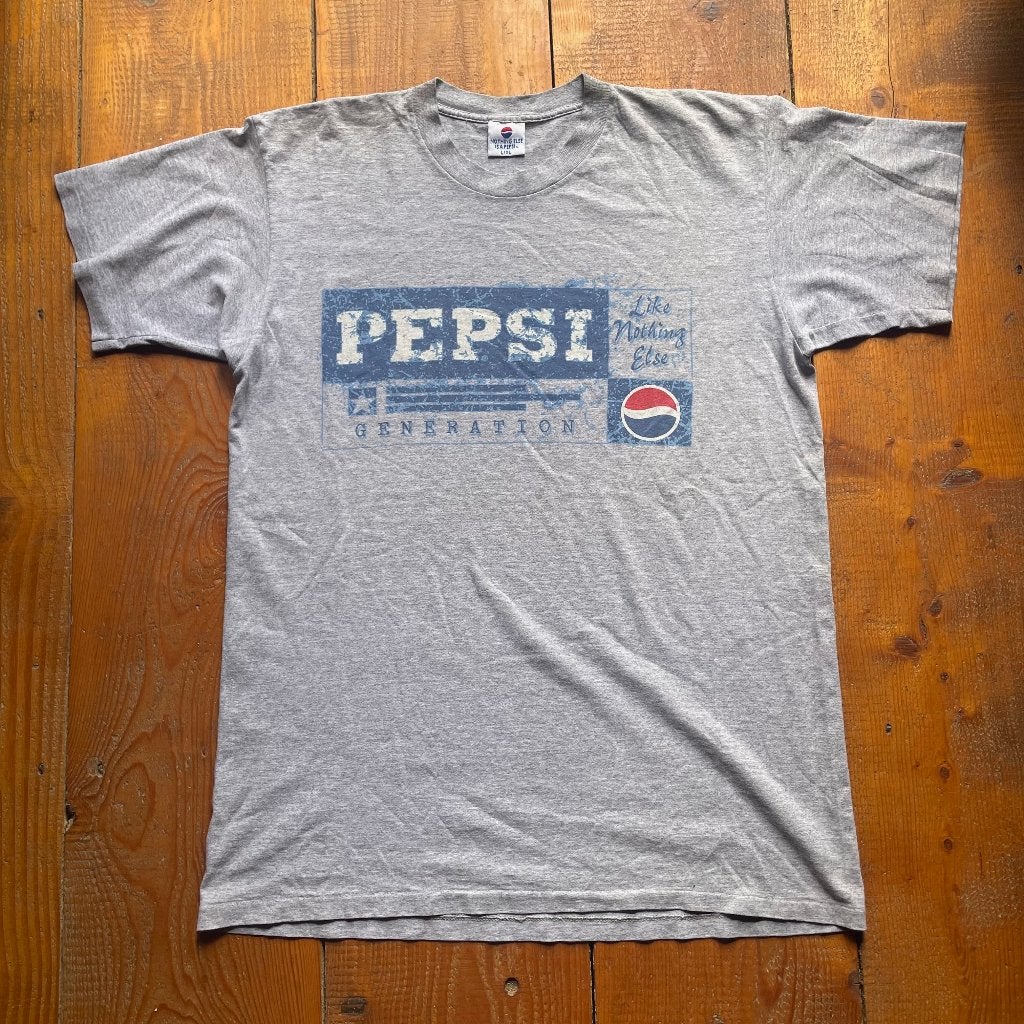 Vintage Pepsi "Generation" T-shirt - Single Stitch -XL A-277, Pepsi, Verzenden, Onbekend, Maat 56/58 (XL)