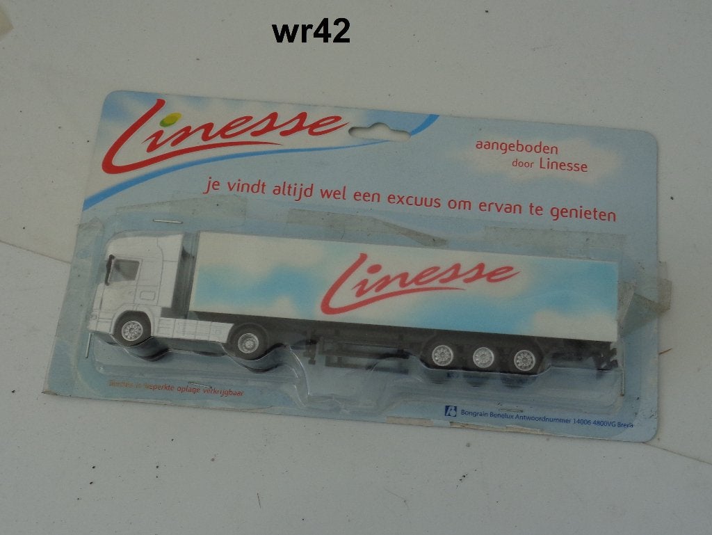 scania trekker oplegger in blister, Ophalen of Verzenden, Nieuw, Bus of Vrachtwagen, Overige merken