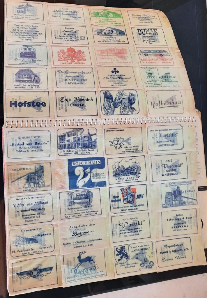 Verzameling suikerzakjes en sigarenbandjes, Ophalen of Verzenden