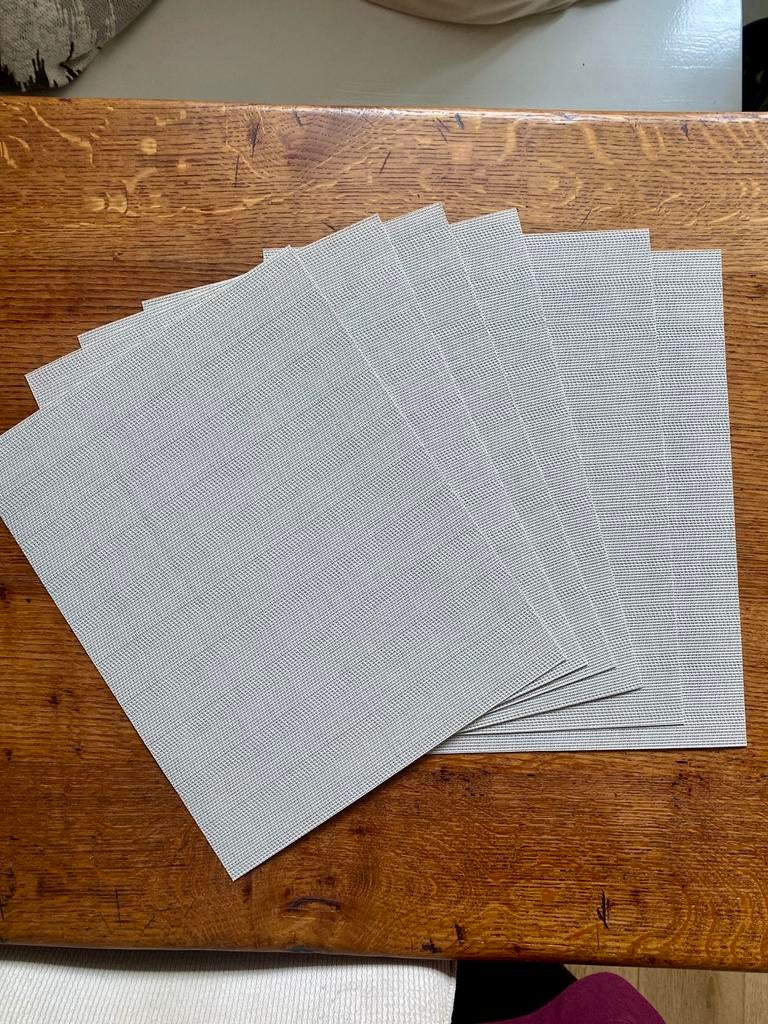 In ruil voor doosje thee: 6 nieuwe, beige Ikea placemats, Ophalen, Nieuw, Placemat