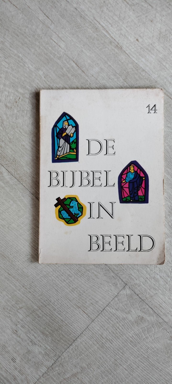 De Bijbel in Beeld - Deel 14,Retro,boekje, Ophalen of Verzenden, Christendom | Katholiek, Onbekend, Gelezen