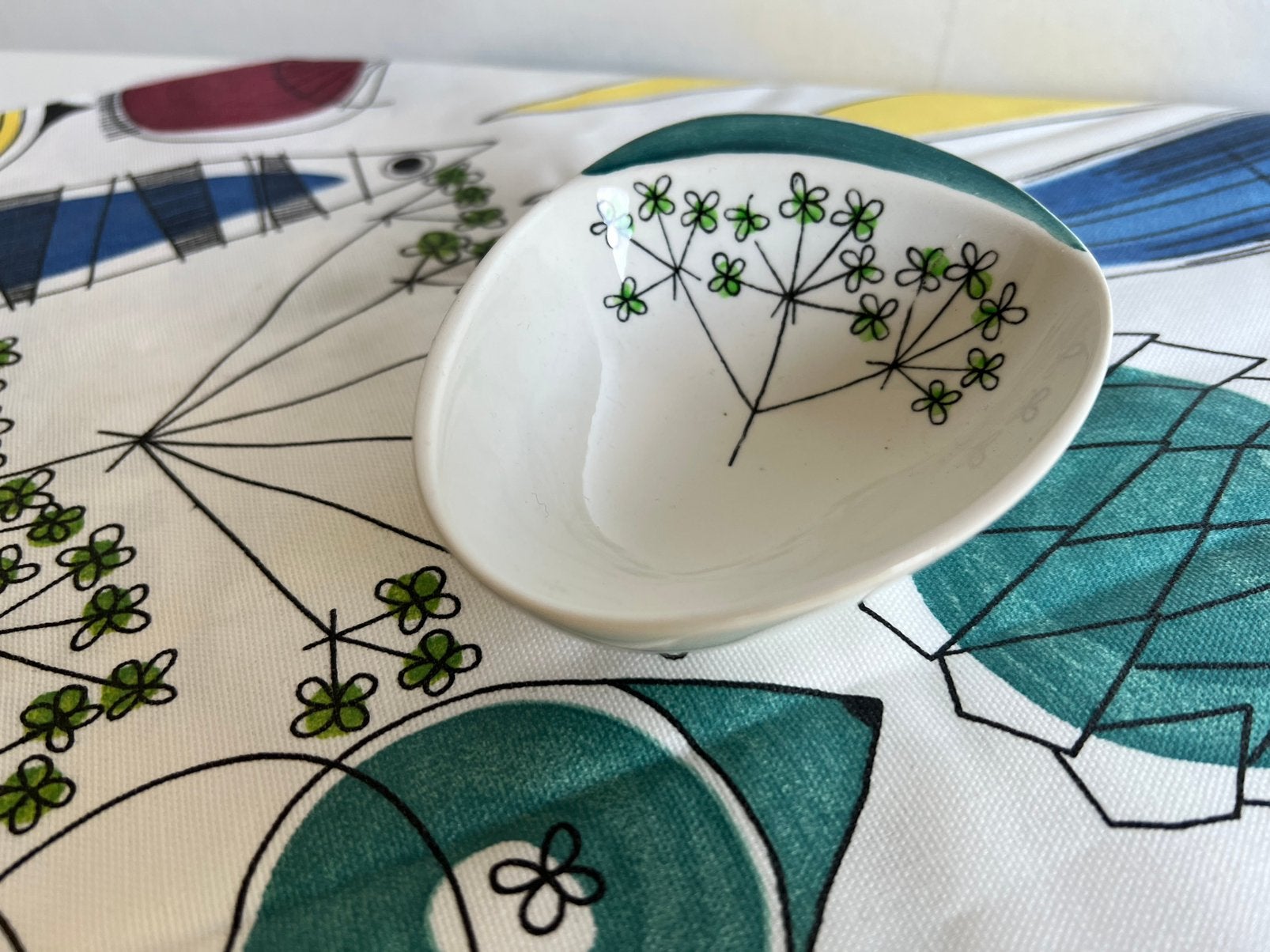 Vintage Rörstrand Picknick Suikerschaal Marianne Westman 50s, Antiek en Kunst, Ophalen of Verzenden