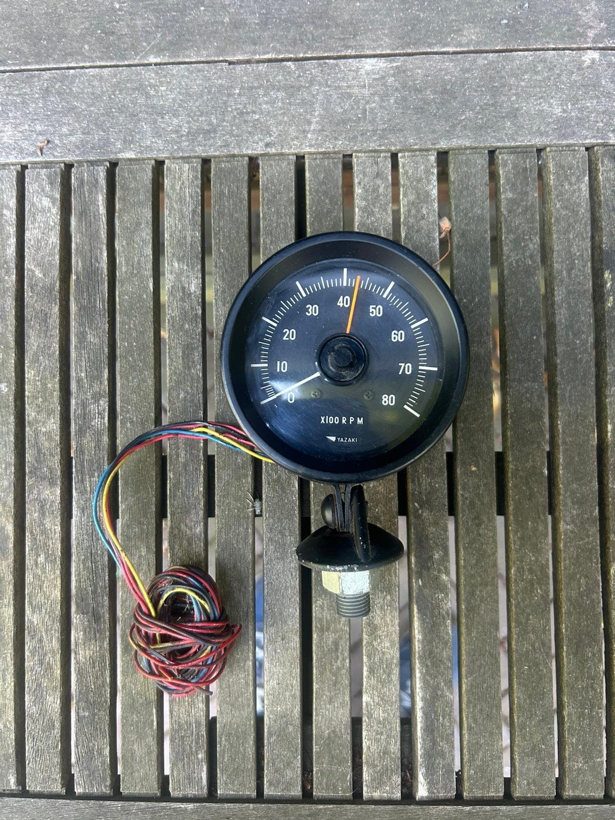 Yazaki toerenteller 80 mm (NOS), Ophalen of Verzenden, Nieuw, Oldtimer onderdelen