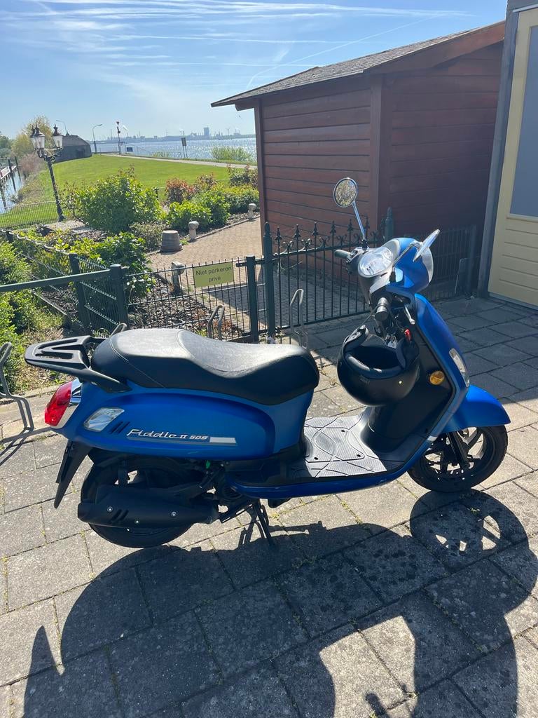 SYM Fiddle scooter - Inclusief helm en slot, Ophalen, Gebruikt, Benzine, Fiddle