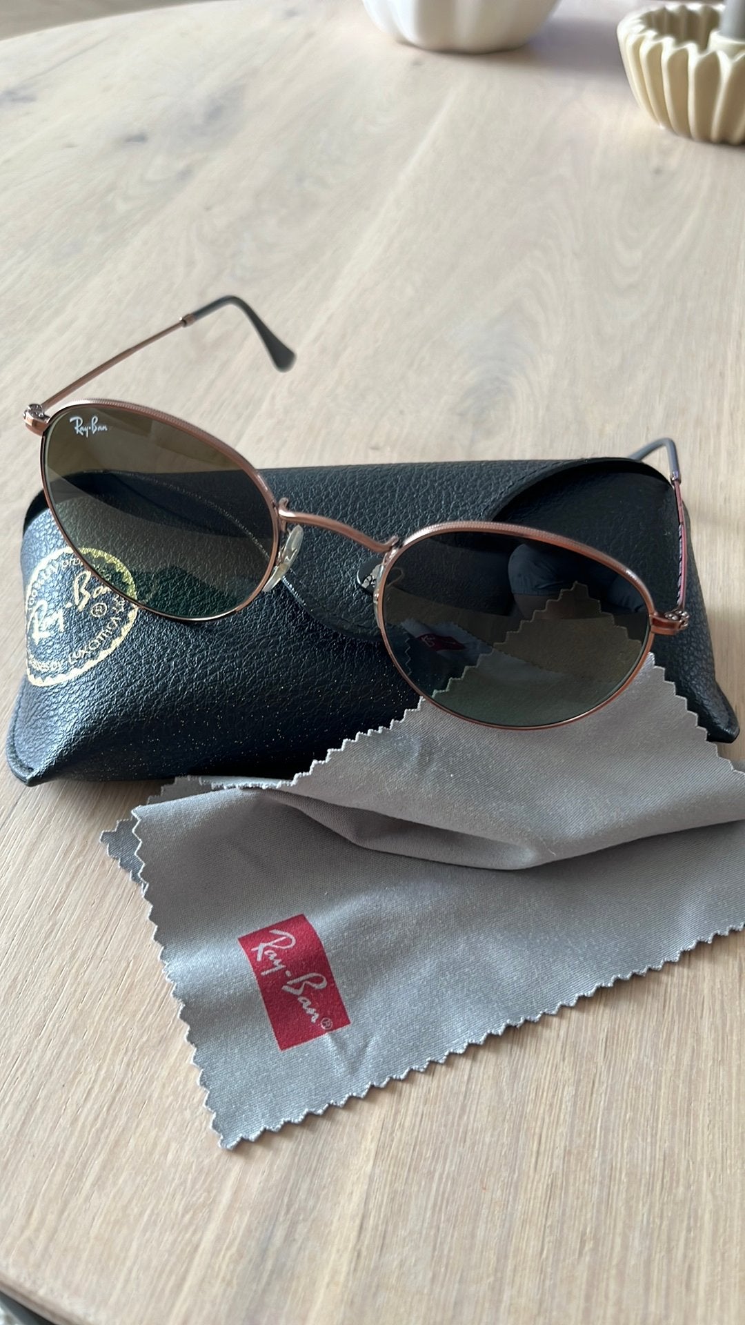 Ray-Ban zonnebril, Ophalen of Verzenden, Zo goed als nieuw, Bruin, Ray-Ban