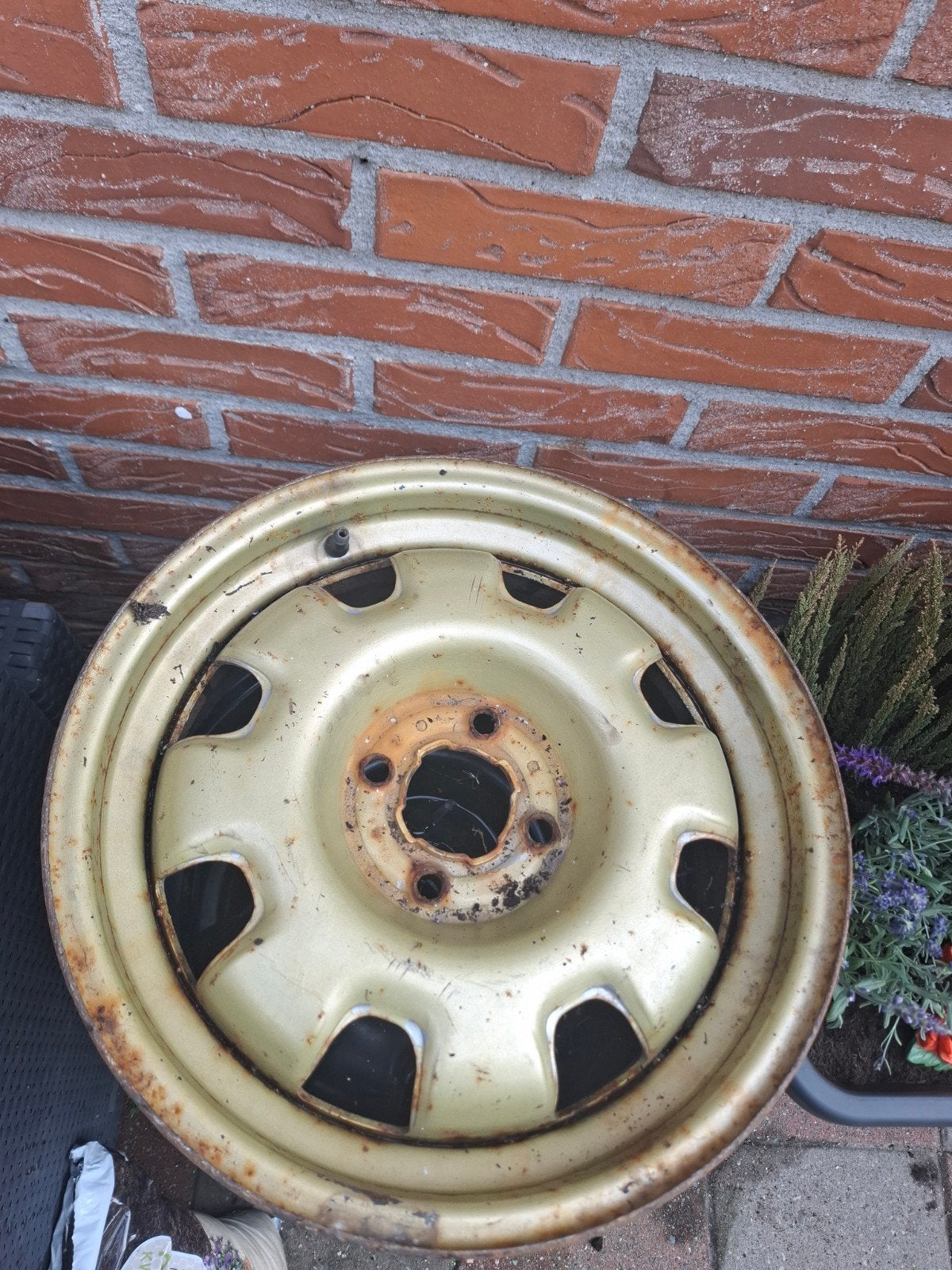 Renault Clio Williams/Clio16v 15x6.5J stalen velgen – 4x100, Ophalen, Zomerbanden, Velg(en)