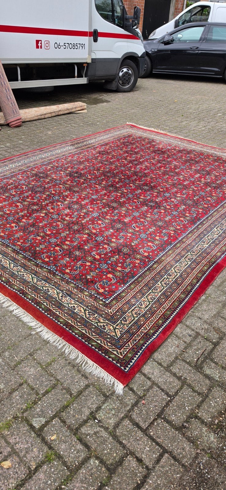 Prachtig mega groot XXL handgeknoopt Perzisch tapijt 350x250, Huis en Inrichting, Stoffering | Tapijten en Kleden, Perzisch, 200 cm of meer