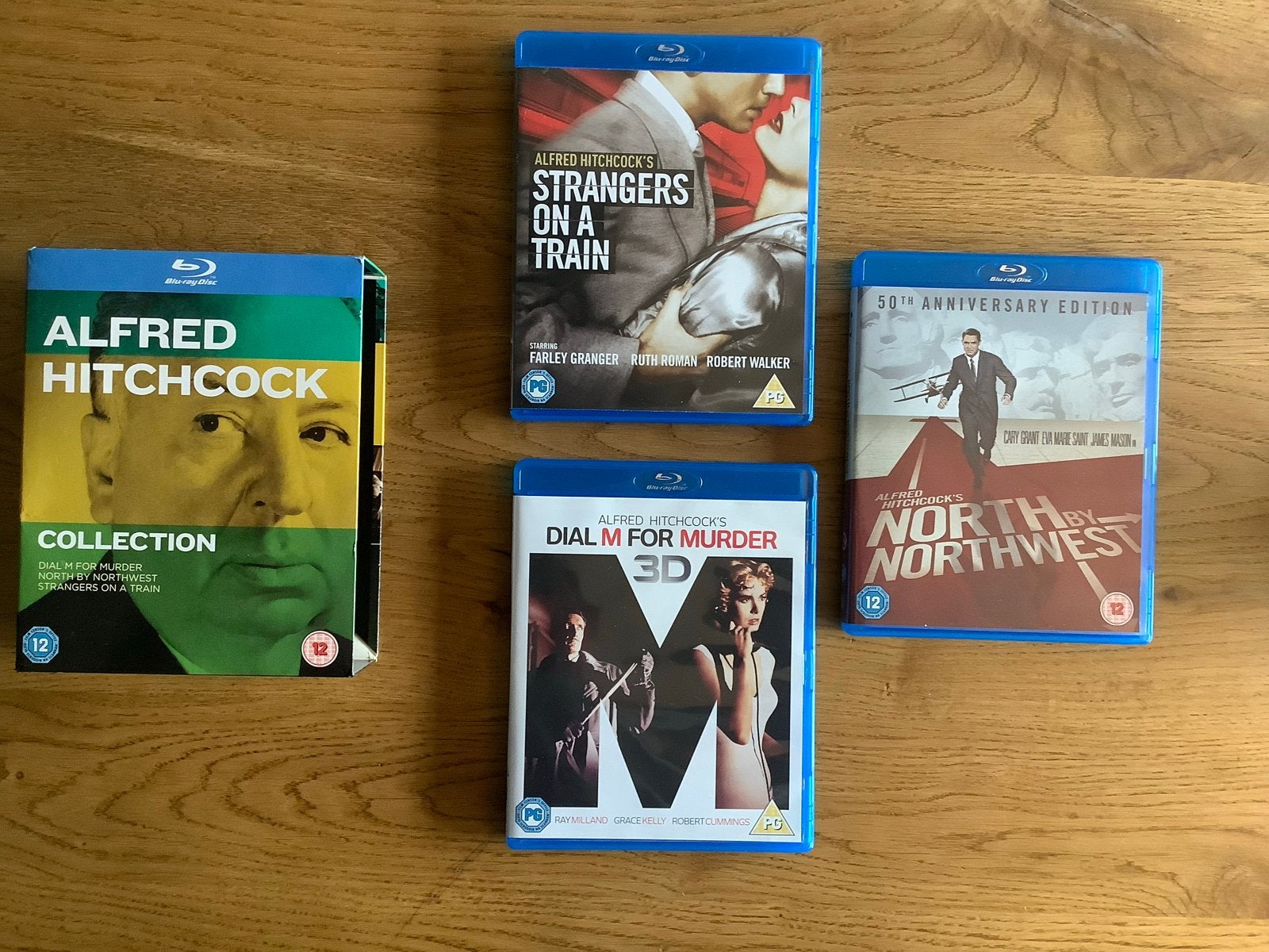 Alfred Hitchcock Blu-ray Collectie: 3 Klassiekers., Engels, Nederlands, Boxset, Ophalen of Verzenden