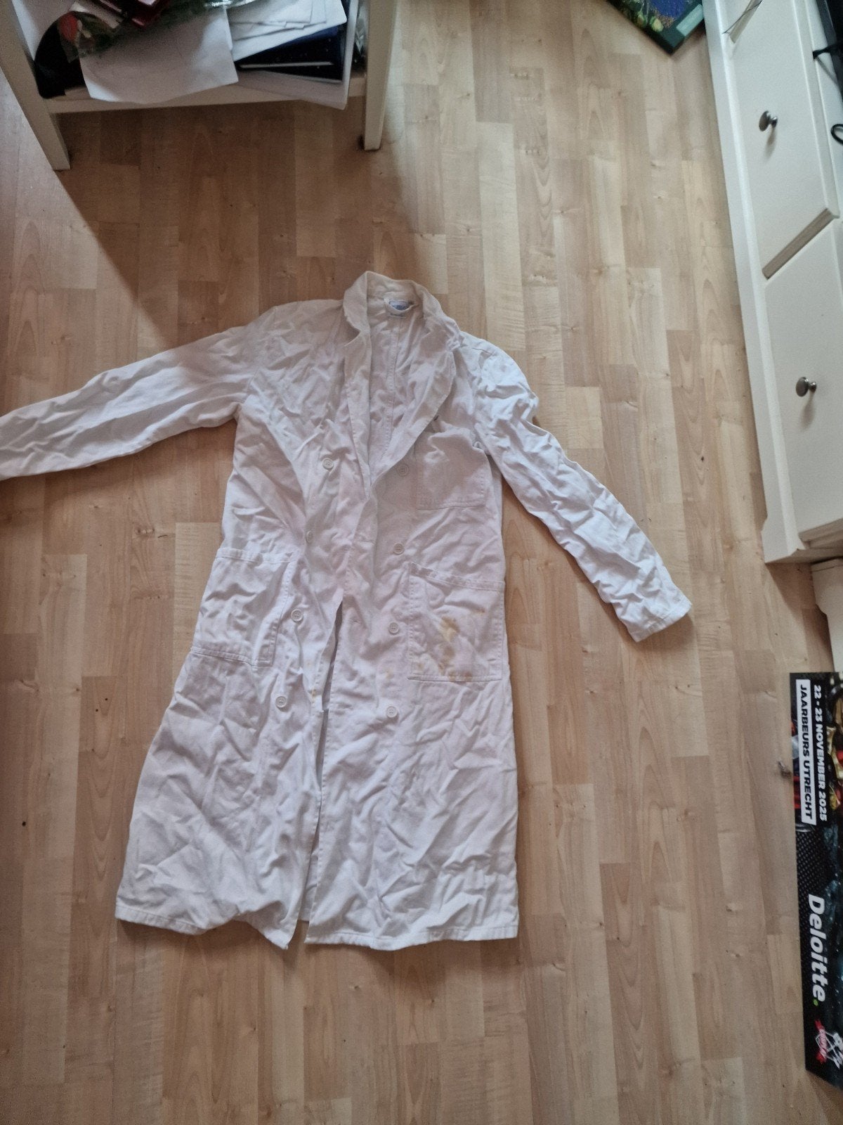 Wessels Workwear Labjas met veiligheidsbril - Maat 44, Wessels Workwear, Ophalen of Verzenden, Gedragen