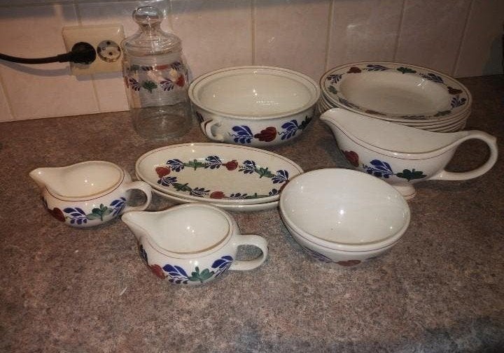 divers Boerenbond servies, Antiek en Kunst, Antiek | Servies compleet, Ophalen