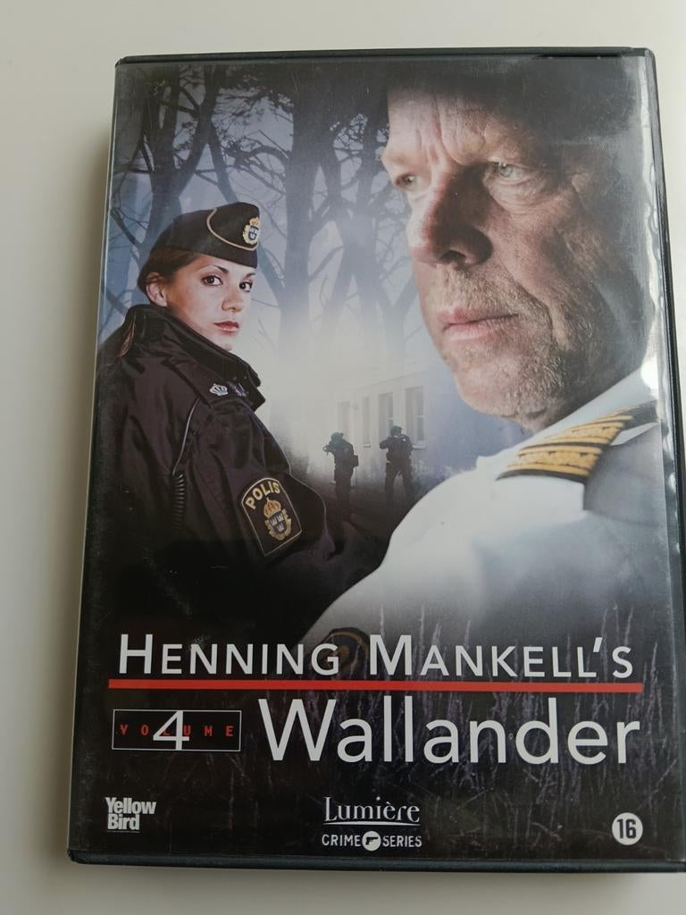 Wallander serie 4 met 7 dvd s NU 9, 5, inclusief verzendkost, Vanaf 12 jaar, Ophalen of Verzenden, Zo goed als nieuw