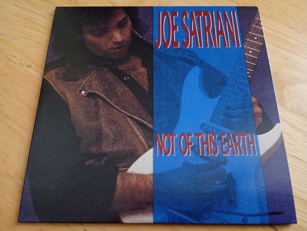 CD Joe Satriani - Not Of This Earth, Verzenden, Zo goed als nieuw, Poprock