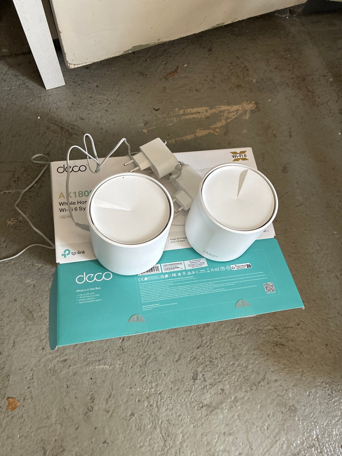 TP-Link Deco AX1800 WiFi 6 Mesh Systeem (3 units), Ophalen of Verzenden, Gebruikt, Router