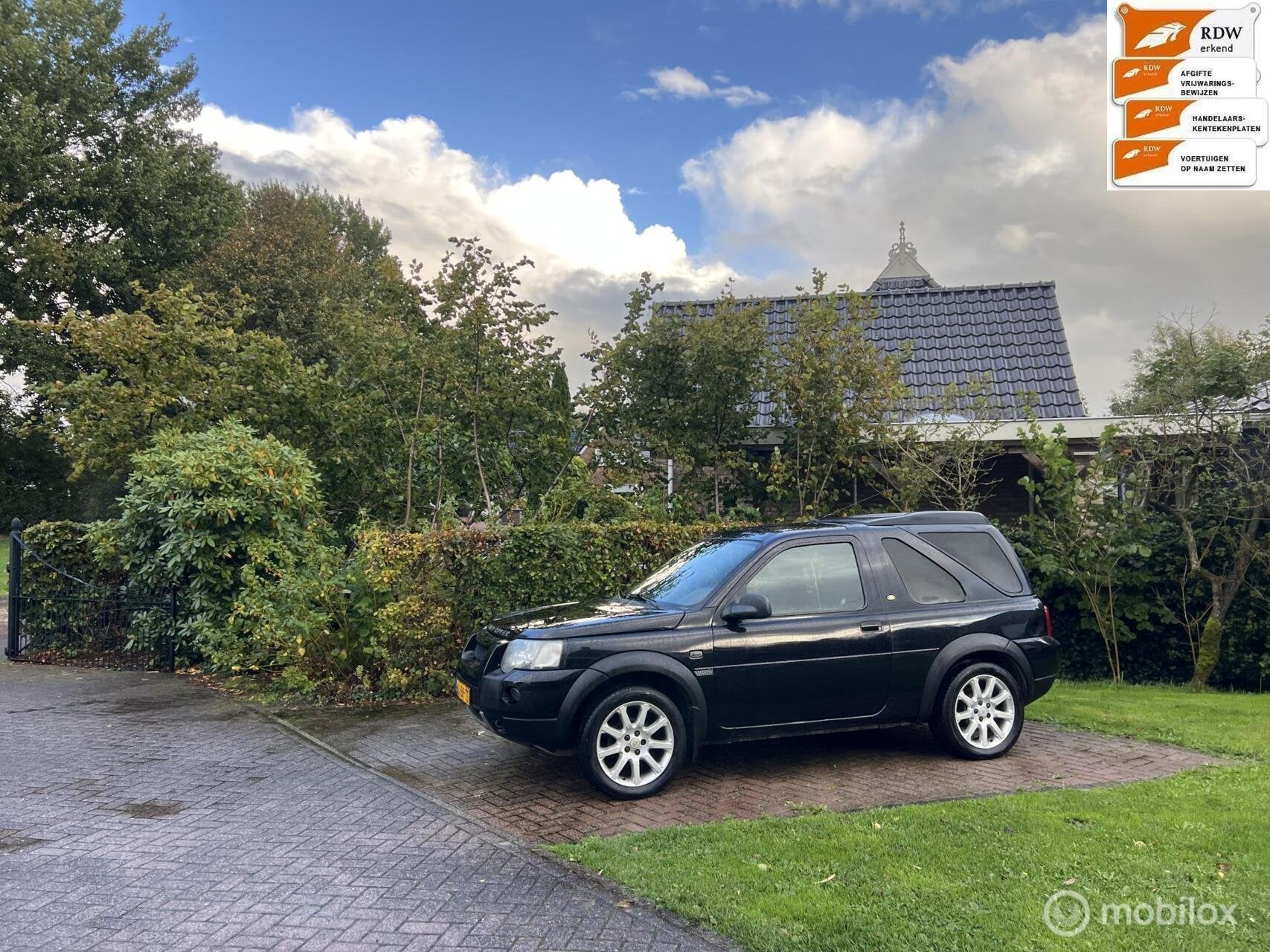 Land Rover Freelander 2.0 Td4 Sport Grijskenteken Marge 2005, Automaat, 4 cilinders, 2000 kg, Zwart