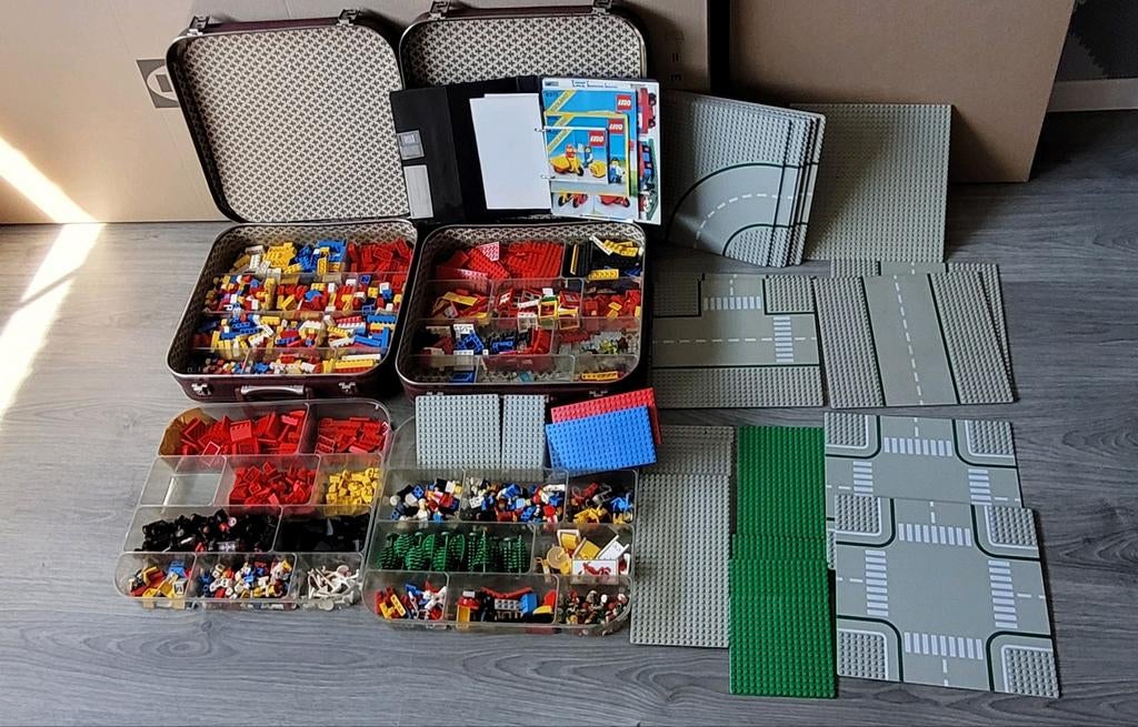Retro LEGO, Kinderen en Baby's, Speelgoed | Duplo en Lego, Zo goed als nieuw, Lego, Complete set, Meerdere sets, Ophalen of Verzenden