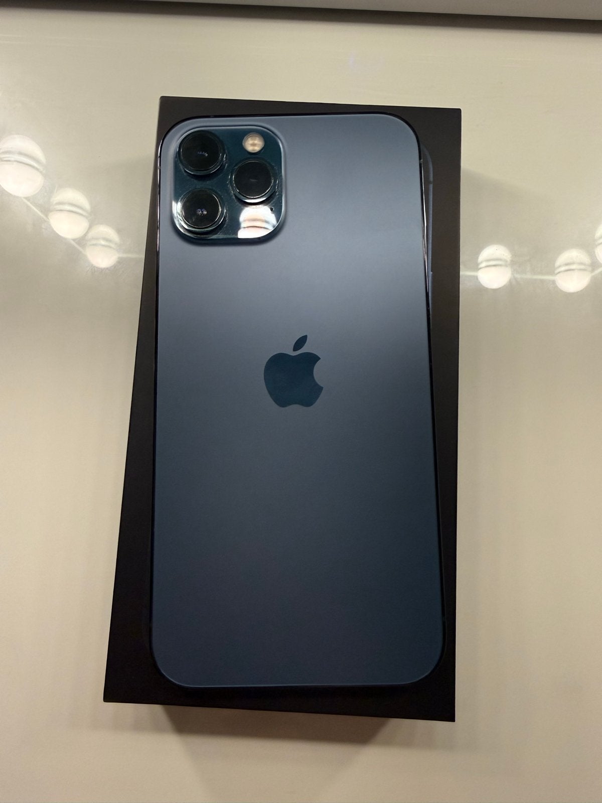 iPhone 12 Pro Max 128GB Pacific Blue, Telecommunicatie, Ophalen, 83 %, Blauw, IPhone 12 Pro Max