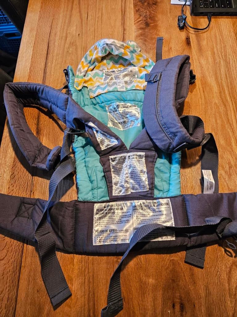 Infantino Cuddle Up Ergonomische Draagzak (5.5-18kg), Overige merken, Buik of Rug, Ophalen of Verzenden, Zo goed als nieuw