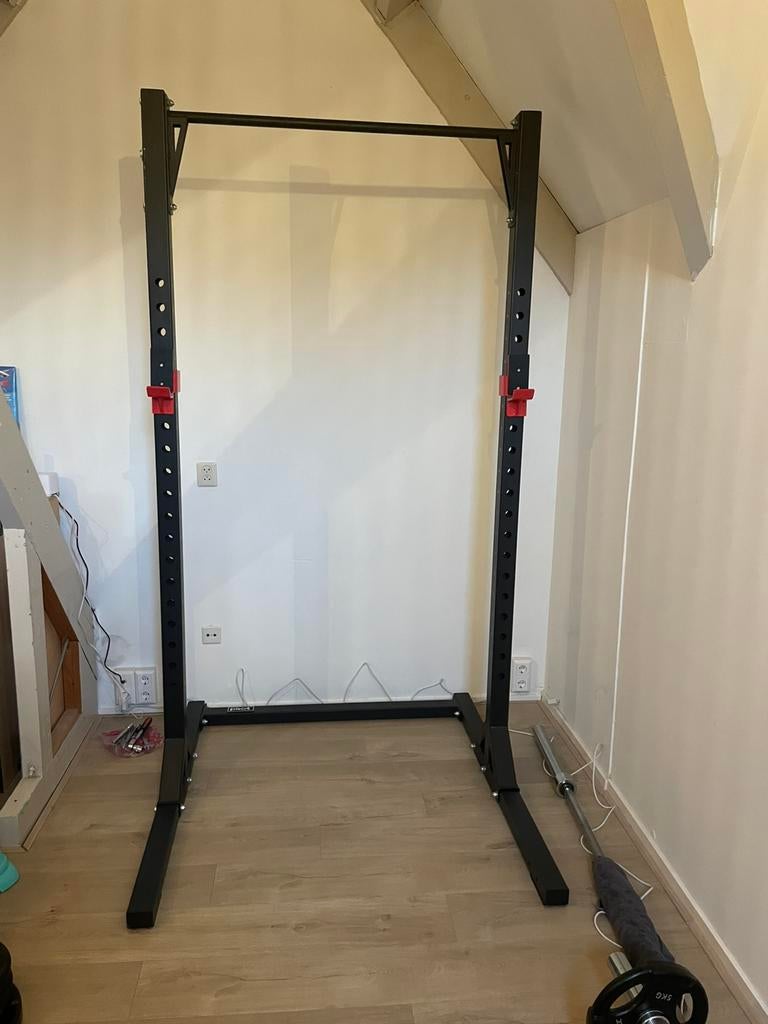 Pivot Fitness 868 Heavy Duty Squat Stand - Compact Half Rack, Ophalen, Zo goed als nieuw, Overige typen