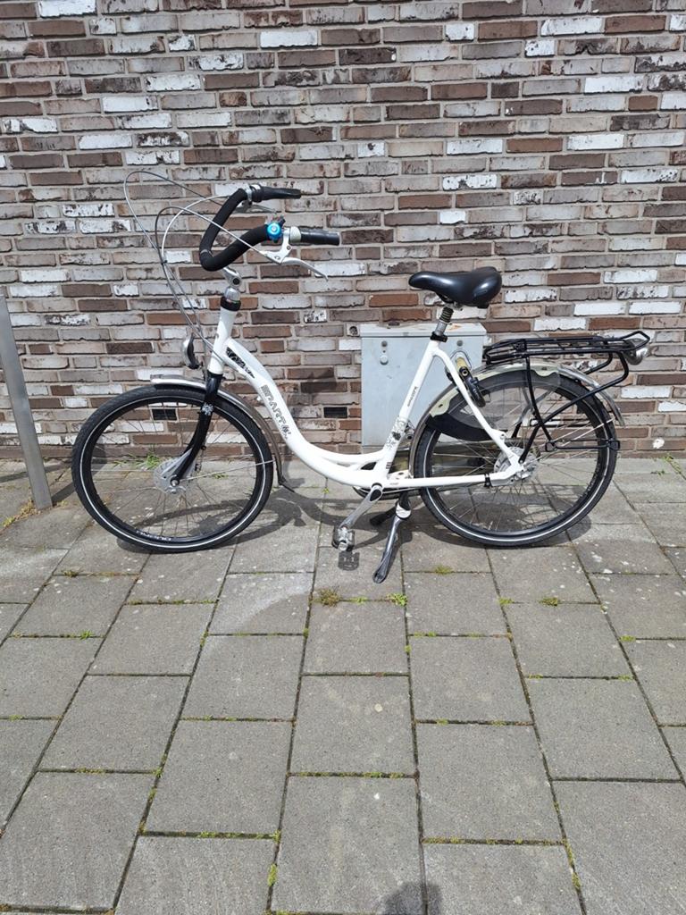 Sparta Amazone, 7V, frame 53, wit., Fietsen en Brommers, Fietsen | Dames | Moederfietsen, Ophalen, Sparta, 53 tot 56 cm, Zo goed als nieuw