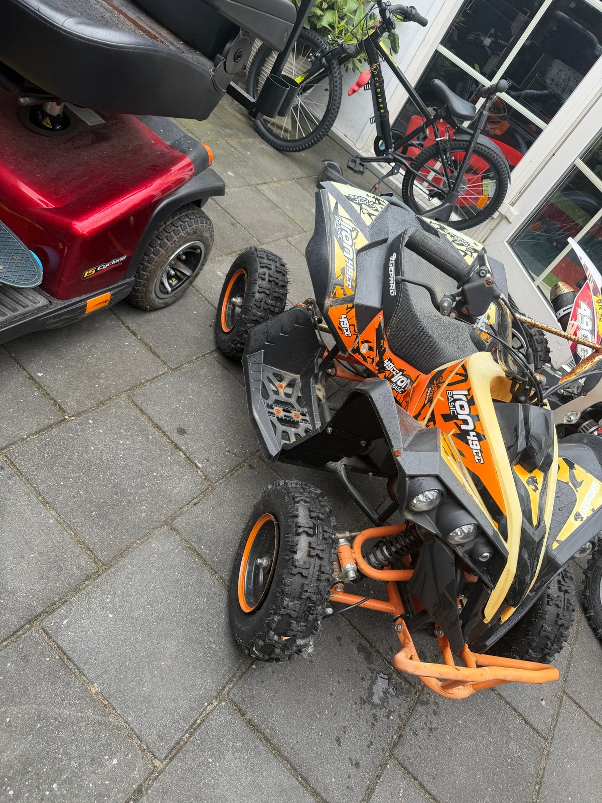 Motorfiets en quad 49 cc, Fietsen en Brommers, Minibikes, Midibikes en Pitbikes, Ophalen of Verzenden