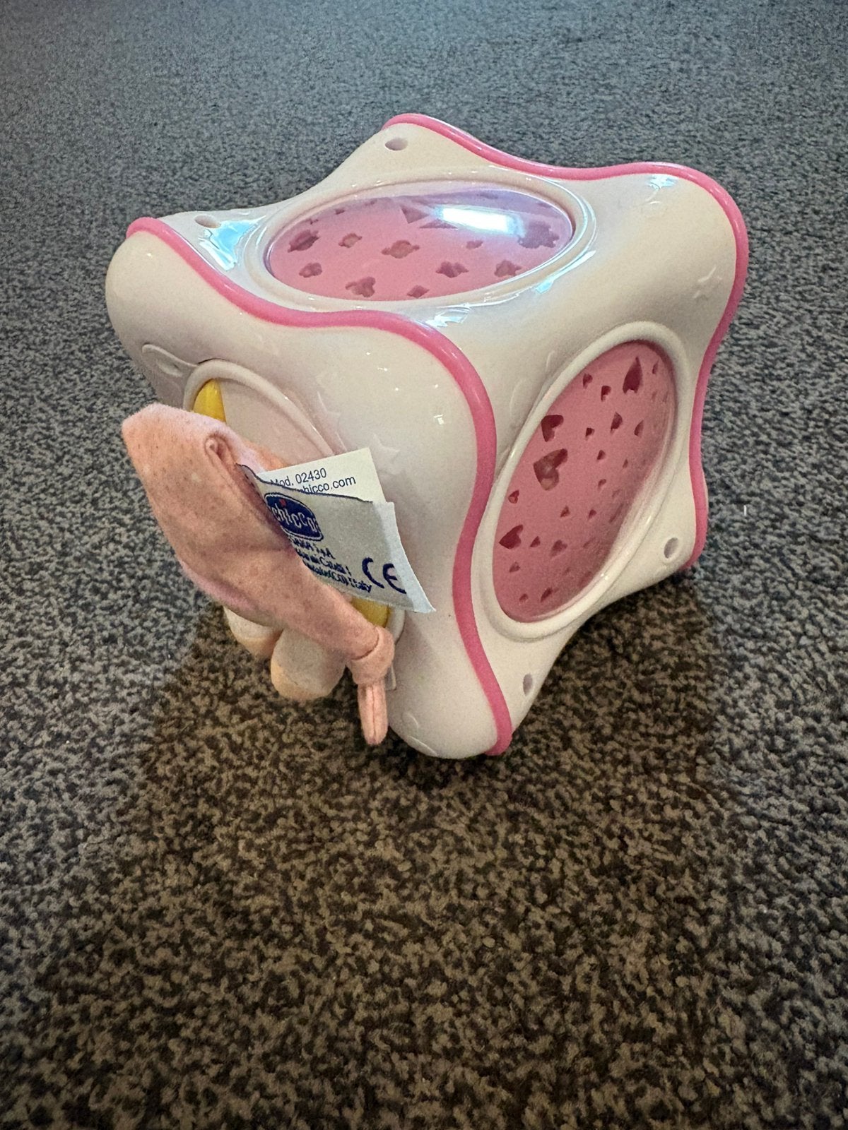 Chicco magische sterren projector met melodieën, Ophalen of Verzenden, Zo goed als nieuw, Overige typen, Met licht